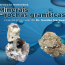 Exposição de Minerais de rochas graníticas