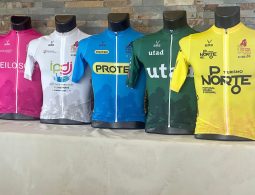 Fotos das camisolas da proiva de ciclismo Grande Prémio Douro Internacional